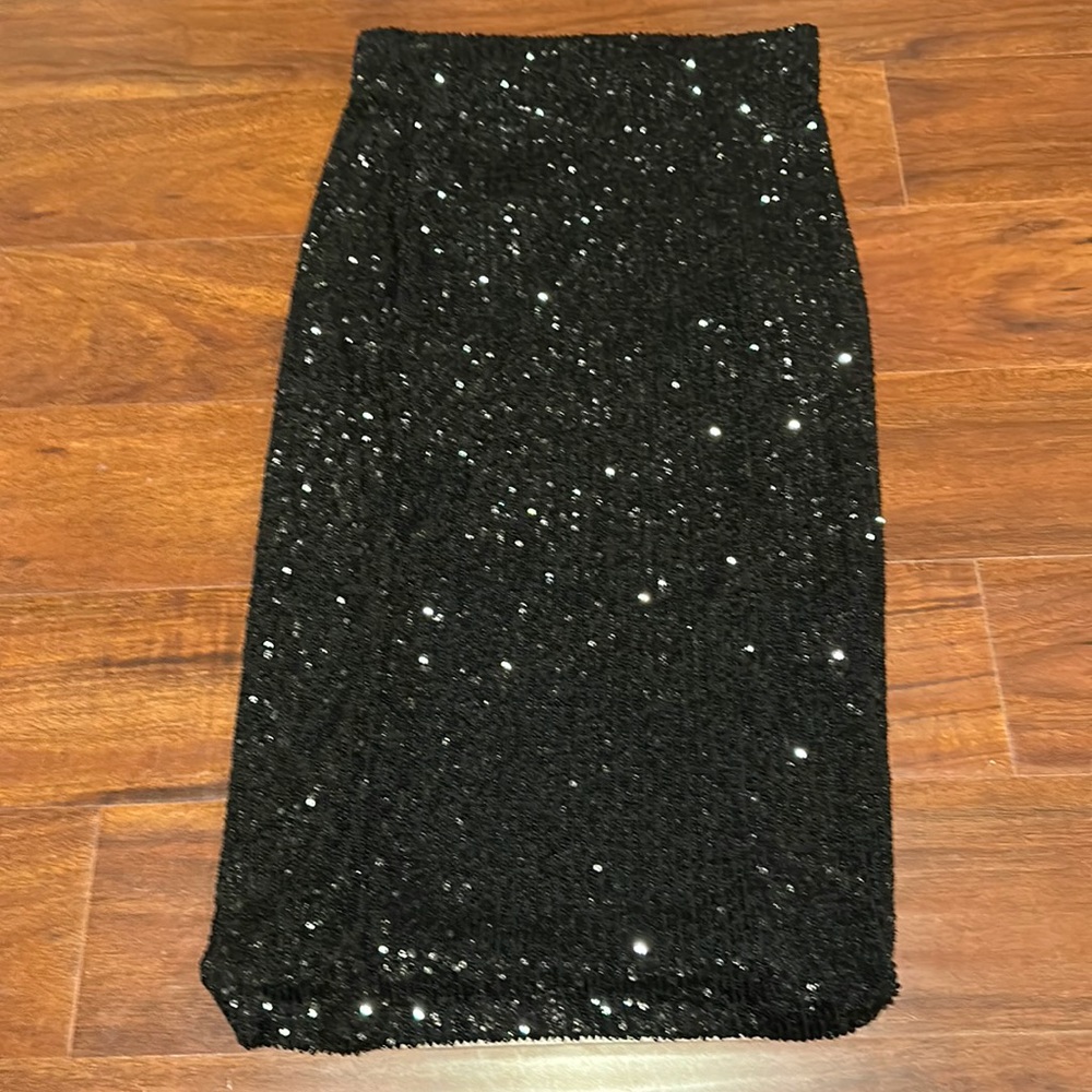 Rachel Zoe sequin MIDI pencil skirt